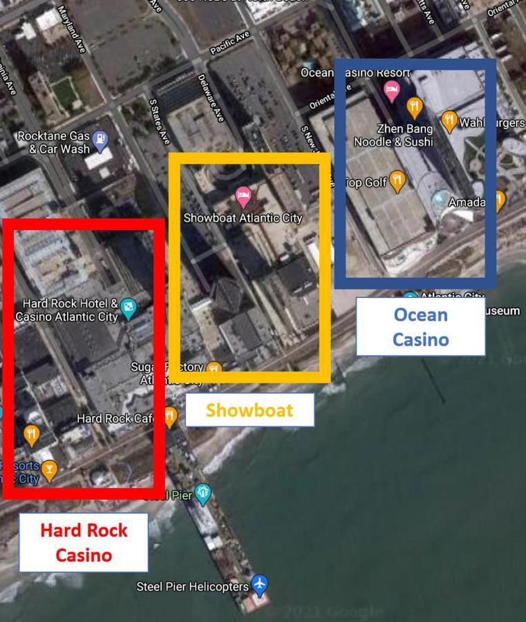 Boardwalk Cozysuites Condo W Kitchen 36 アトランティックシティー エクステリア 写真